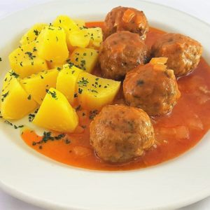 Albondigas con patatas - Tuppers a domicilio Tupy