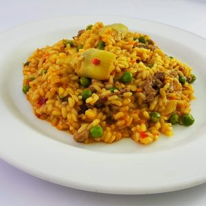 Arroz con verduras y ternera salteada - Tuppers a domicilio Tupy