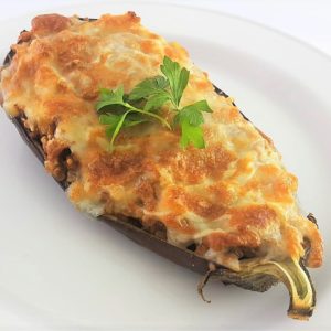 Berenjena rellena - Tuppers a domicilio Tupy