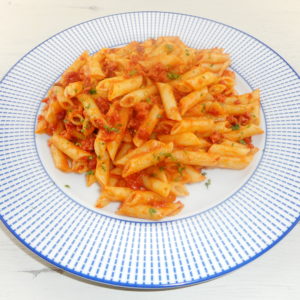Macarrones con chorizo - Tuppers a domicilio Tupy